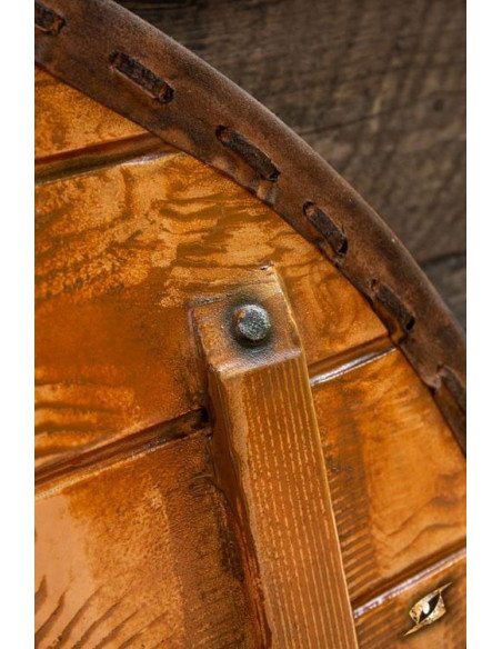 Bouclier Celtique Thegn Bleu-Blanc en...