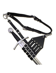 Ceinture avec baudrier pour épées, rapières et sabres