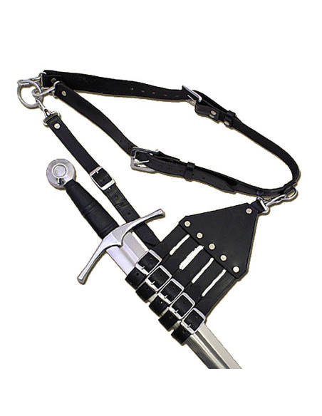 Ceinture avec baudrier pour épées,...