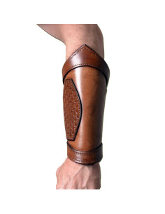 Bracelets en cuir réglables celtiques pour GN, couple