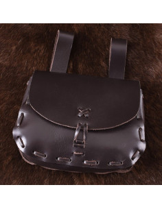 Sac médiéval en cuir de vachette 2