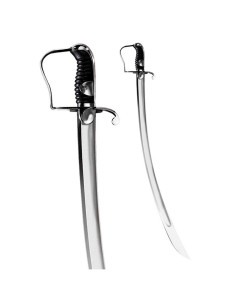 Sabre laser de cavalerie fonctionnel, année 1796. Avec...