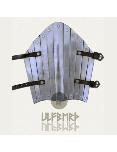 Bracelet en cuir avec lanières en métal 2