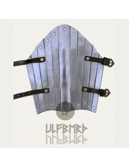 Bracelet en cuir avec lanières en métal