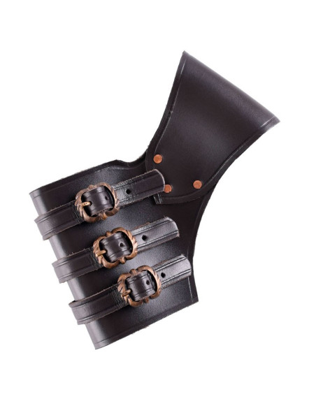 Tahalí pour épées cuir marron réglable