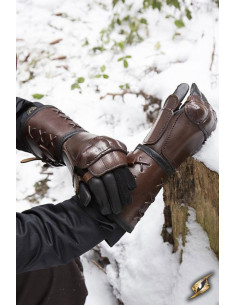 Gantelet en cuir, bras gauche (1 ct.) 2