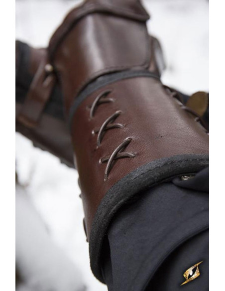 Gantelet en cuir, bras gauche (1 ct.)