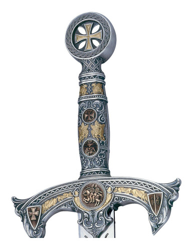 Épée des Templiers en Argent