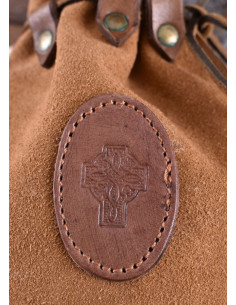 Sac en cuir suédé Celta avec cordon de serrage 2