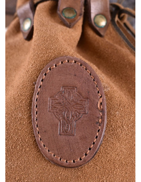 Sac en cuir suédé Celta avec cordon...