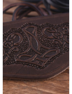 Bracelet-poignet court Marteau de Thor avec lacets 2