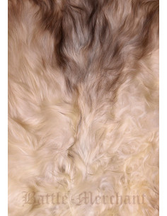 Peau de mouton nordique de couleur claire, 110 cm. 2