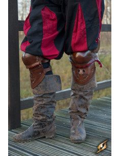 Genouillères nobles médiévales