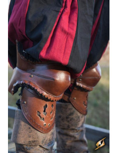 Genouillères nobles médiévales 2