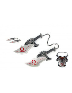 Les couteaux de Kratos, God of War