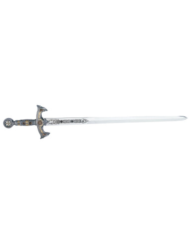 Épée des Templiers en Argent