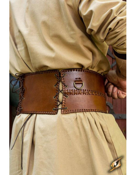 Large ceinture médiévale, double...