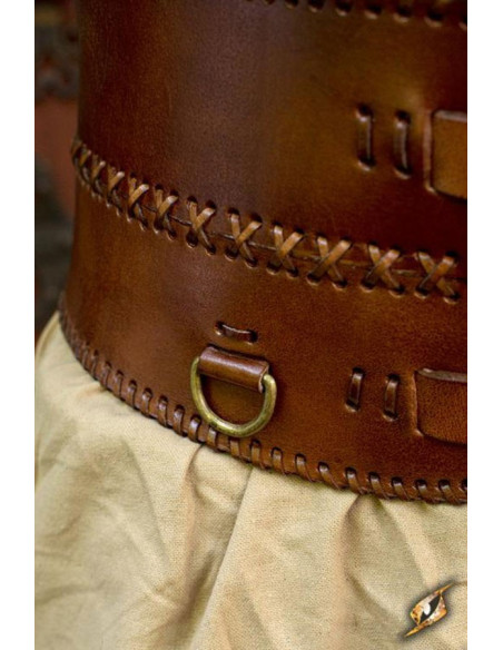 Large ceinture médiévale, double...