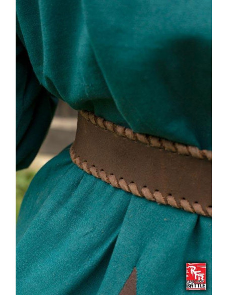 Ceinture médiévale en cuir, 100 cm.