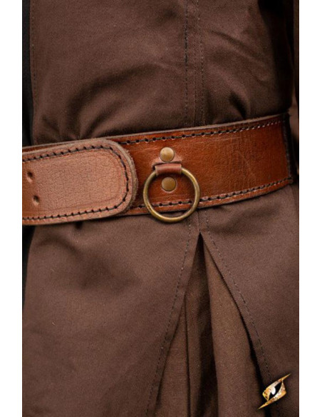 Ceinture médiévale avec anneau, 120 cm.
