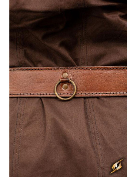 Ceinture médiévale avec anneau, 120 cm.