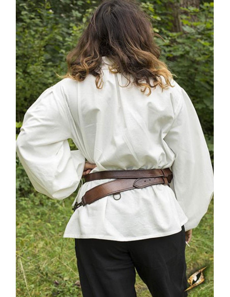 Double ceinture médiévale avec baudrier