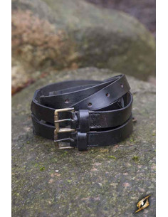 Ceinture médiévale double, 120 cm.