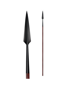 Lance européenne en acier froid