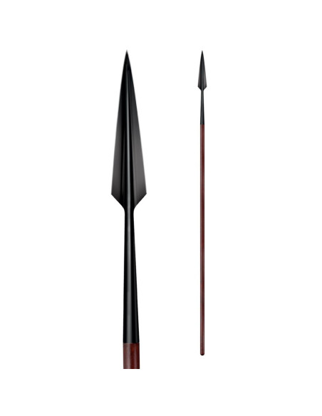 Lance européenne en acier froid