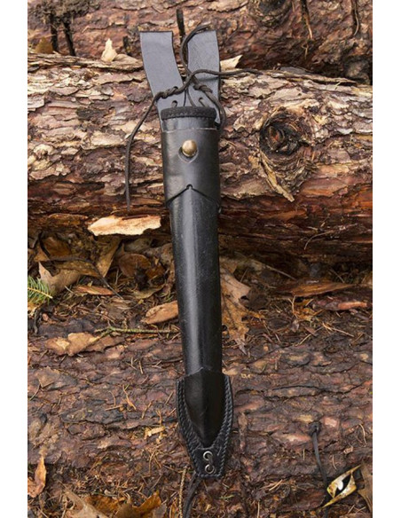 Fourreau à poignards à lame droite...