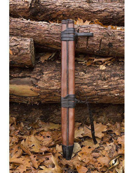 Fourreau long en cuir, main gauche Fourreau long en cuir, main gauche