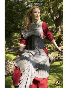 Corset médiéval en cuir, Elfe de la nuit 2