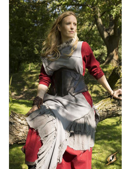 Corset médiéval en cuir, Elfe de la nuit