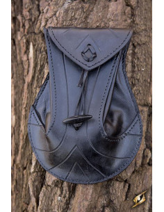 Sac Elfique en cuir noir