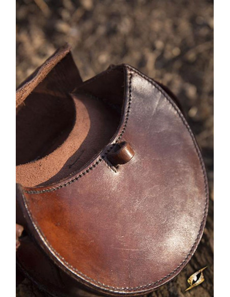 Sac Médiéval Rond Marron