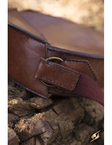 Sac Médiéval Rond Marron