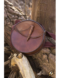 Sac Médiéval Rond Marron