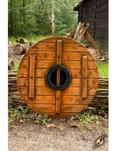 Bouclier viking Iarla Huginn et Muninn 2