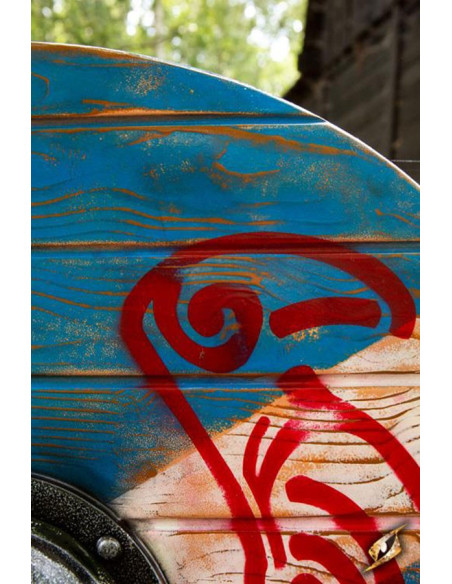 Bouclier viking Iarla Huginn et Muninn