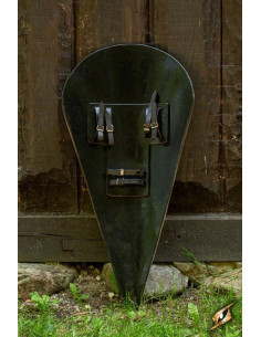 Bouclier Normand Loup Rouge 2