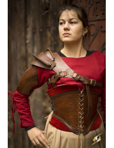 Protecteur d'épaule en cuir 2