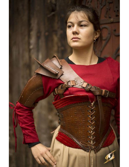 Protecteur d'épaule en cuir