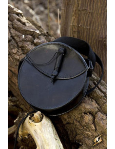 Sac médiéval rond avec bandoulière