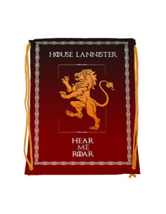Sac à dos à cordon House Lannister de Game of Thrones...