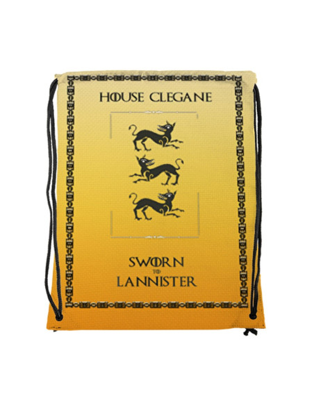 Sac à dos à cordon House Clegane de...