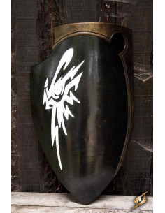 Bouclier de drow des ténèbres pour GN