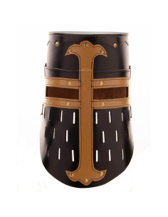 Great Helm Crusaders, cuir noir