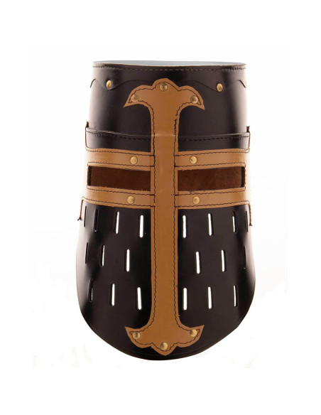 Great Helm Crusaders, cuir noir