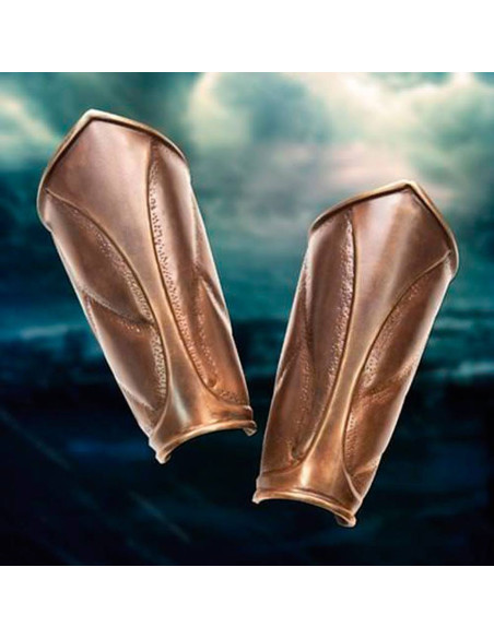 Bracelets spartiates, finition bronze