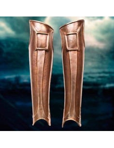 Spartan Greaves, finition bronze